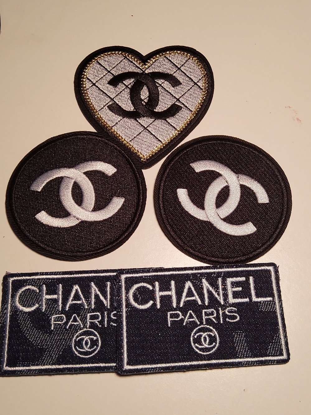 5 Hat/pocket Iron On Patches